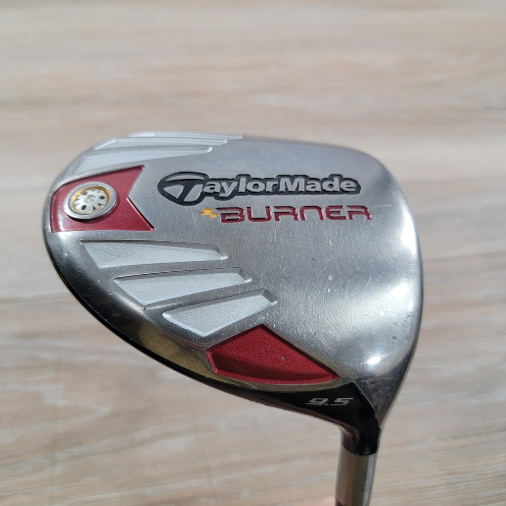TaylorMade Burner 9.5 Driver Right Hand REAX 65 Stiff Flex Fujikura Graphite
